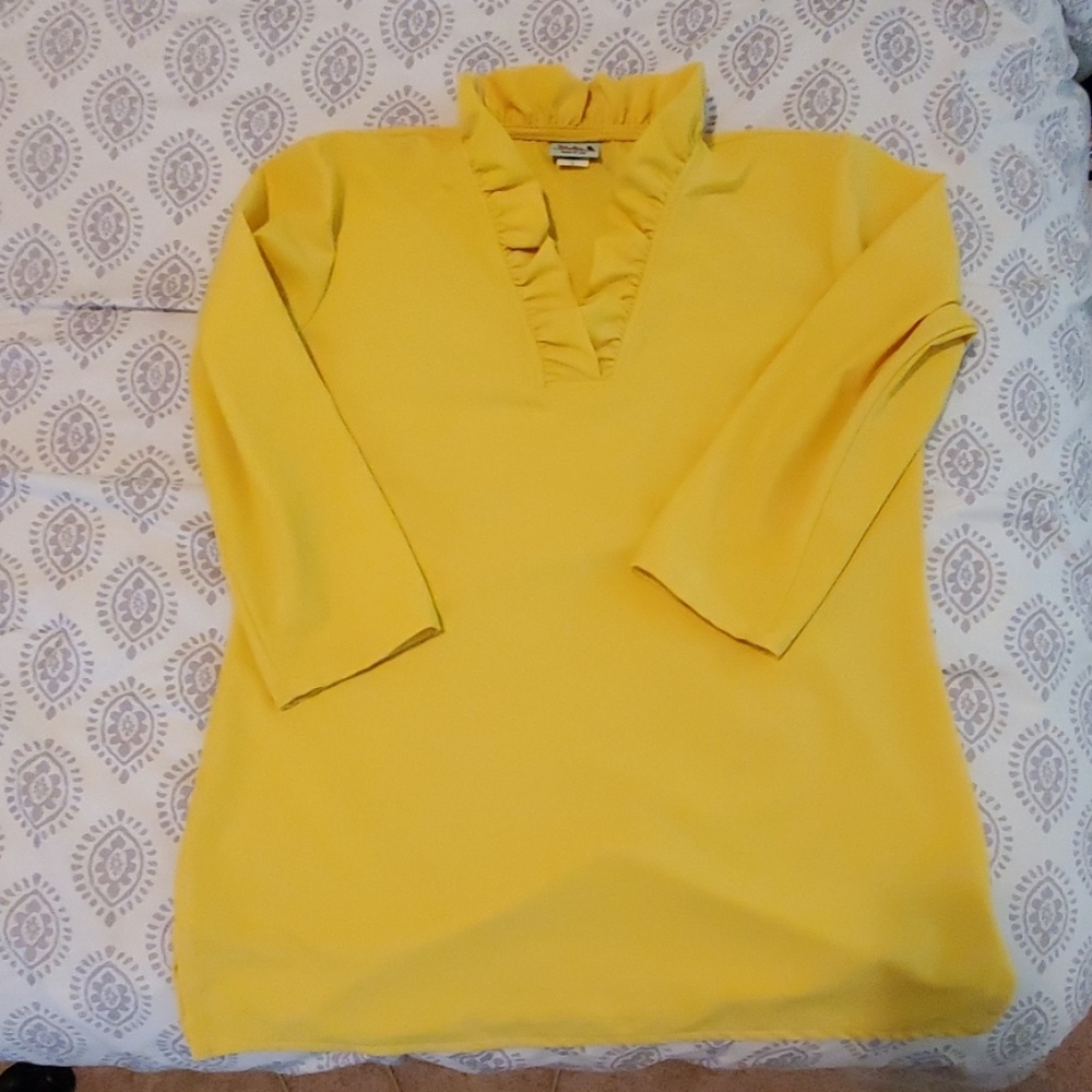 Haley and Hound Ruffle Neck Tunic